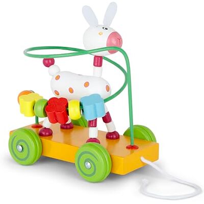 Mousehouse Gifts Hund Nachziehspielzeug Schiebespielzeug Holz für Babys und Kleinkinder Mousehouse Gifts Hund Nachziehspielzeug Schiebespielzeug Holz für Babys und Kleinkinder