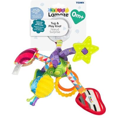 Lamaze L27128 Tug and Play Knot Baby Toy Lamaze L27128 Tug and Play Knot Baby Toy