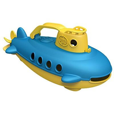 Green Toys U-Boot, Badewannenspielzeug, Spielboot, nachhaltiges Badespielzeug für Kinder ab 6 Monaten Green Toys U-Boot, Badewannenspielzeug, Spielboot, nachhaltiges Badespielzeug für Kinder ab 6 Monaten