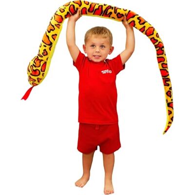 Toyland ® 170 cm (5,5 Fuß) riesige zweifarbige Plüschschlange – 5 Verschiedene Designs – Plüschtiere für Kinder Toyland ® 170 cm (5,5 Fuß) riesige zweifarbige Plüschschlange – 5 Verschiedene Designs – Plüschtiere für Kinder