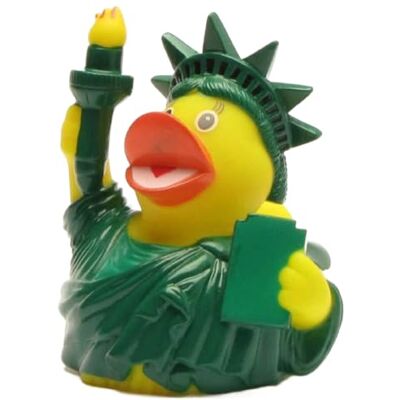 Duckshop I Badeente New York I Quietscheente Freiheitsstatue I L: 7,5 cm Quietscheentchen I Geschenk Amerika Reise I Geschenk Reise New York I Souvenir Duckshop I Badeente New York I Quietscheente Freiheitsstatue I L: 7,5 cm Quietscheentchen I Geschenk Amerika Reise I Geschenk Reise New York I Souvenir