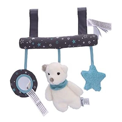Sterntaler Baby Unisex Spielzeug Aufhängen Spielzeug zum Aufhängen Eisbär Elia Spielzeug-Hängenetz, Mobile dunkelgrau Sterntaler Baby Unisex Spielzeug Aufhängen Spielzeug zum Aufhängen Eisbär Elia Spielzeug-Hängenetz, Mobile dunkelgrau