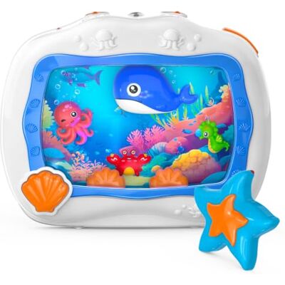 Innofans White Noise Machine Baby Einschlafhilfe Musik Spielzeug Blau Baby Spielzeug Musikspielzeug mit Fernbedienung für Kinderbett oder den Autositz, Pädagogisches Geschenk Neugeborene Innofans White Noise Machine Baby Einschlafhilfe Musik Spielzeug Blau Baby Spielzeug Musikspielzeug mit Fernbedienung für Kinderbett oder den Autositz, Pädagogisches Geschenk Neugeborene
