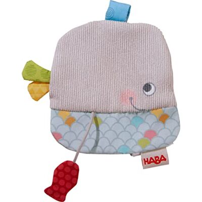 HABA 306471 Knistertuch Wal Multifunktionsspielzeug ab 0 Jahren Mehrfarbig HABA 306471 Knistertuch Wal Multifunktionsspielzeug ab 0 Jahren Mehrfarbig