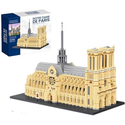 Yozelux Notre Dame de Paris Bausteine Bausatz, Gedenk Architektur Modellbausatz, Weltberühmter Wahrzeichen Architektur Haus Bauklötze, Modular Haus Modell Kit für Erwachsene Yozelux Notre Dame de Paris Bausteine Bausatz, Gedenk Architektur Modellbausatz, Weltberühmter Wahrzeichen Architektur Haus Bauklötze, Modular Haus Modell Kit für Erwachsene