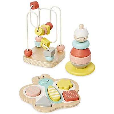 Vertbaudet 3er-Set Lernspiele für Kleinkinder FSC Mehrfarbig ONE Size Vertbaudet 3er-Set Lernspiele für Kleinkinder FSC Mehrfarbig ONE Size