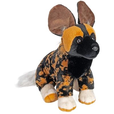 WILD REPUBLIC Cuddlekins Afrikanischer Wildhund, Stofftier, Baby-Geschenk für Mädchen und Jungen, Kinder Plüschtier, Kuscheltier Für Babys, Spielzeug aus Recyclingmaterial, 30 cm WILD REPUBLIC Cuddlekins Afrikanischer Wildhund, Stofftier, Baby-Geschenk für Mädchen und Jungen, Kinder Plüschtier, Kuscheltier Für Babys, Spielzeug aus Recyclingmaterial, 30 cm