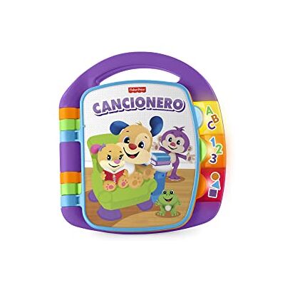 Fisher Price FRC69 Livre d'apprentissage Interactif Lachen und Lernen, interaktives Lernbuch, Lernspielzeug, Buch, bunt Fisher Price FRC69 Livre d'apprentissage Interactif Lachen und Lernen, interaktives Lernbuch, Lernspielzeug, Buch, bunt