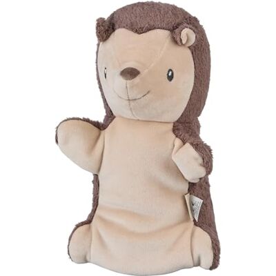 Sterntaler Handpuppe Igel, Kinder- und Babyspielzeug, weicher Flausch, wattiert mit Polyesterwatte, 25 × 16 × 13 cm – graubeige Sterntaler Handpuppe Igel, Kinder- und Babyspielzeug, weicher Flausch, wattiert mit Polyesterwatte, 25 × 16 × 13 cm – graubeige