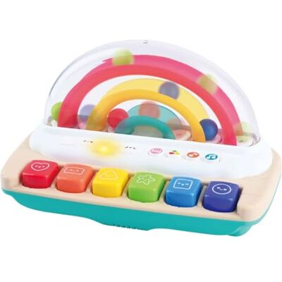 PlayGo erstes Keybaord fröhliches Regenbogen Piano mit Kugelbahn PlayGo erstes Keybaord fröhliches Regenbogen Piano mit Kugelbahn