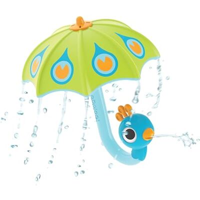 Yookidoo Fill ’N’ Rain Badespielzeug – Interaktiver Pfauen-Regenschirm für Badewanne mit Blasen & Regeneffekt – Lernspielzeug für Babys & Kleinkinder (1–2 Jahre) (Green) Yookidoo Fill ’N’ Rain Badespielzeug – Interaktiver Pfauen-Regenschirm für Badewanne mit Blasen & Regeneffekt – Lernspielzeug für Babys & Kleinkinder (1–2 Jahre) (Green)