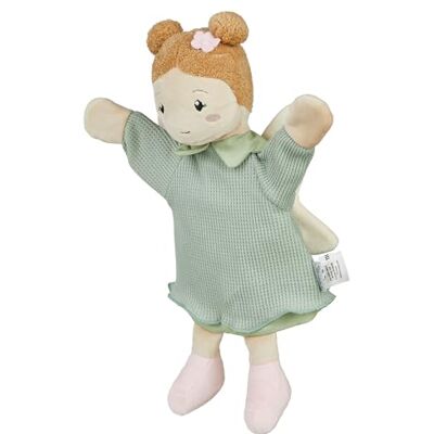 Sterntaler Handpuppe Waldfee aus weichem Flausch, Kinder- und Babyspielzeug, Kopf wattiert mit Polyesterwatte, 33 × 27 × 7 cm – eisgrün Sterntaler Handpuppe Waldfee aus weichem Flausch, Kinder- und Babyspielzeug, Kopf wattiert mit Polyesterwatte, 33 × 27 × 7 cm – eisgrün