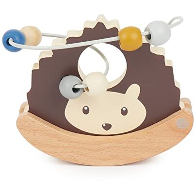 Bieco Motorikschleife Igel mit Wippe Motorikspielzeug ab 1 Jahr Niedliches Labyrinth Spiel in REH Design Motorikspielzeug Baby in sanften Farben Holzspielzeug Baby Lernspielzeug aus Holz Bieco Motorikschleife Igel mit Wippe Motorikspielzeug ab 1 Jahr Niedliches Labyrinth Spiel in REH Design Motorikspielzeug Baby in sanften Farben Holzspielzeug Baby Lernspielzeug aus Holz