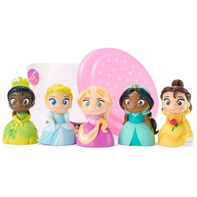 Disney Official, Prinzessinnen, Badespielzeug mit Eimer und 5 Figuren Mit Belle, Cinderella, Jasmin, Rapunzel und Tiana sowie Eimer und Siebdeckel, für Bad und Planschbecken, ab 6 Monaten Disney Official, Prinzessinnen, Badespielzeug mit Eimer und 5 Figuren Mit Belle, Cinderella, Jasmin, Rapunzel und Tiana sowie Eimer und Siebdeckel, für Bad und Planschbecken, ab 6 Monaten