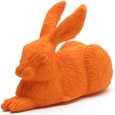 Duckshop I Quietsche-Hase orange I L: 13 cm Duckshop I Quietsche-Hase orange I L: 13 cm