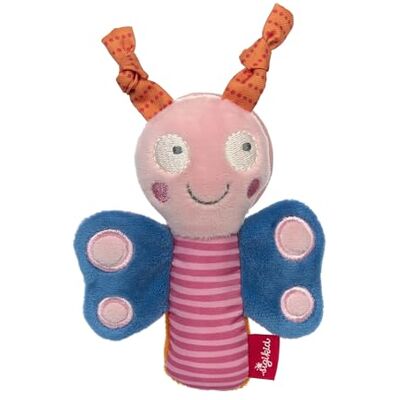 sigikid - Schmetterling Greifling - Spiegel - Rosa/Blau - Teething Toy sigikid - Schmetterling Greifling - Spiegel - Rosa/Blau - Teething Toy