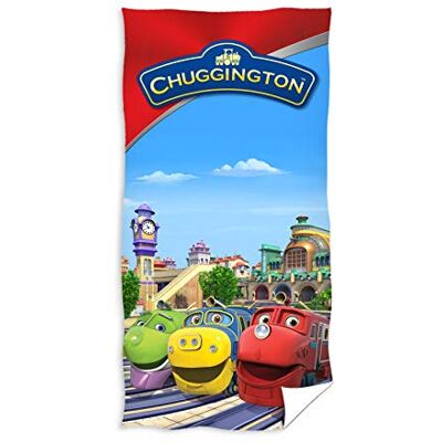 Chuggington Badetuch 3 Züge 140 x 70 cm Chuggington Badetuch 3 Züge 140 x 70 cm