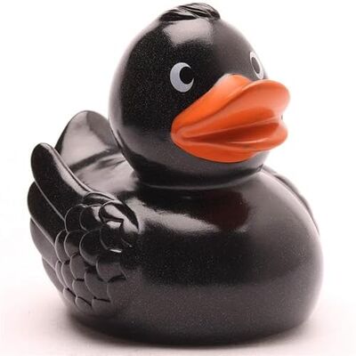 Duckshop Badeente Schnabels (Badeente Alva -schwarz-Glitzer) Duckshop Badeente Schnabels (Badeente Alva -schwarz-Glitzer)