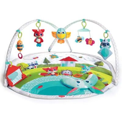 Tiny Love Dynamic Gymini, Spieldecke Baby, Meadow Days Spielmatte Baby, 0+ Monate, 100 × 90 cm, Spielbogen, Musik- und Lichteffekte Tiny Love Dynamic Gymini, Spieldecke Baby, Meadow Days Spielmatte Baby, 0+ Monate, 100 × 90 cm, Spielbogen, Musik- und Lichteffekte