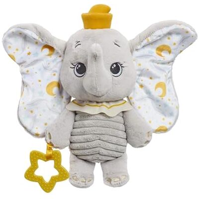 Rainbow Designs Disney Dumbo Mein Erstes Stofftier: Babyspielzeug (0-6 Monate). Plüschtier mit Knister-Elementen & Beißring für sensorische Entwicklung Rainbow Designs Disney Dumbo Mein Erstes Stofftier: Babyspielzeug (0-6 Monate). Plüschtier mit Knister-Elementen & Beißring für sensorische Entwicklung