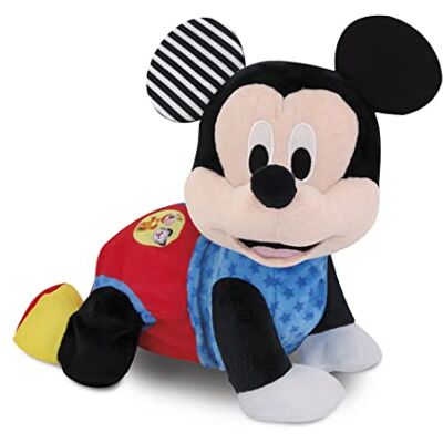 Clementoni Disney Baby Mickey Mouse Krabbel mit Mir Kuscheliges Lernspielzeug für Babys & Kleinkinder Plüschtier zur Entwicklung der Motorik Förderung die Entwicklung von 17314 Clementoni Disney Baby Mickey Mouse Krabbel mit Mir Kuscheliges Lernspielzeug für Babys & Kleinkinder Plüschtier zur Entwicklung der Motorik Förderung die Entwicklung von 17314