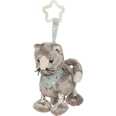 Sterntaler Spielzeuganhänger Katze Lilly Kinderwagen Spielzeug aus weichem Stoff Baby Spielzeug zum Aufhängen, grau Sterntaler Spielzeuganhänger Katze Lilly Kinderwagen Spielzeug aus weichem Stoff Baby Spielzeug zum Aufhängen, grau