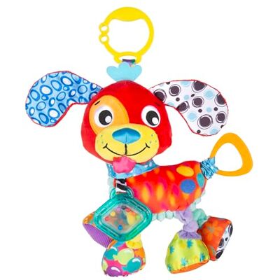 Playgro Activity Friend Penny Puppy – sensorisches Spielzeug für Babys ab 0 Monaten, mit Clip für Kinderwagen, Wiege oder Autositz Playgro Activity Friend Penny Puppy – sensorisches Spielzeug für Babys ab 0 Monaten, mit Clip für Kinderwagen, Wiege oder Autositz