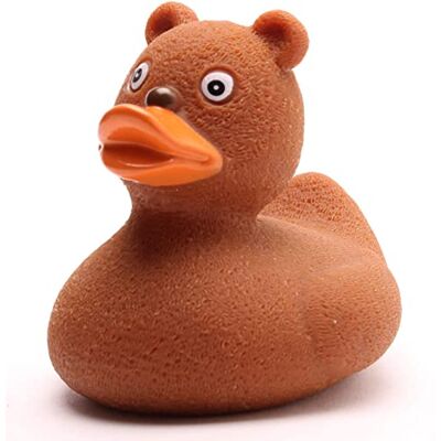 Duckshop I Badeente Teddybär I Quietscheente I L: 9 cm I Quietscheentchen I Geschenk Kinder I Präsent Geburtstag Duckshop I Badeente Teddybär I Quietscheente I L: 9 cm I Quietscheentchen I Geschenk Kinder I Präsent Geburtstag