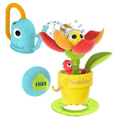 Yookidoo Peek-A-Bee Tub Flower Interaktives Badespielzeug für Kinder ab 18 Monaten, pädagogisches Wasserspiel mit Überraschungen Yookidoo Peek-A-Bee Tub Flower Interaktives Badespielzeug für Kinder ab 18 Monaten, pädagogisches Wasserspiel mit Überraschungen