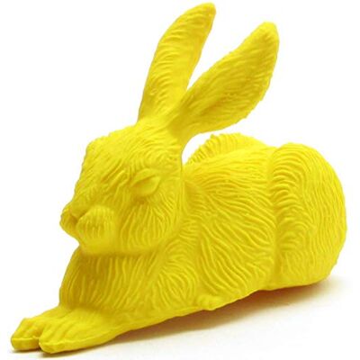 Duckshop I Quietsche-Hase gelb I L: 13 cm Duckshop I Quietsche-Hase gelb I L: 13 cm