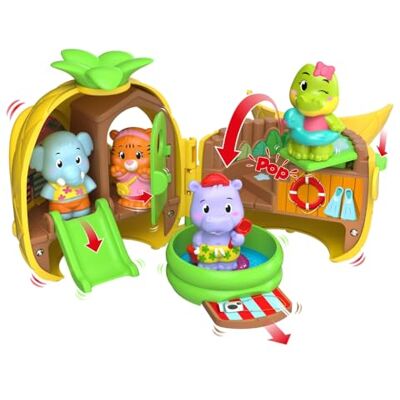 Vulli Klorofil – Anana'Splash Pocket – sensorisches und spielerisches Baby-Badespielzeug für Spaß im Wasser – ab 3 Jahren Vulli Klorofil – Anana'Splash Pocket – sensorisches und spielerisches Baby-Badespielzeug für Spaß im Wasser – ab 3 Jahren