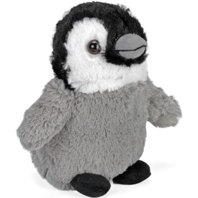 WILD REPUBLIC 15252 Hug'ems Plüschtier, Kuscheltier, Baby Pinguin 18cm, Kaiserpinguin-küken WILD REPUBLIC 15252 Hug'ems Plüschtier, Kuscheltier, Baby Pinguin 18cm, Kaiserpinguin-küken
