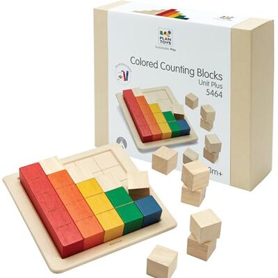 PlanToys Farbige Zählblöcke Einheit Plus (5464) PlanToys Farbige Zählblöcke Einheit Plus (5464)