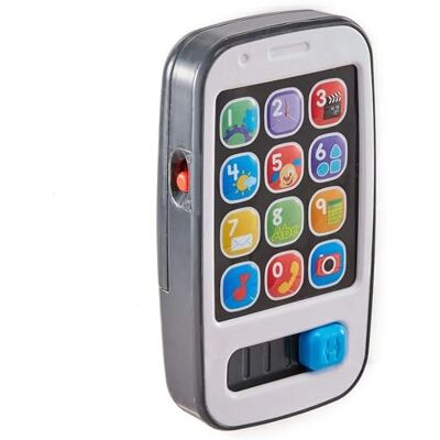 Fisher Price BHB90 Lernspaß Smartphone-Spielzeug, mit Liedern und Geräuschen, Babyspielzeug ab 6 Monaten Fisher Price BHB90 Lernspaß Smartphone-Spielzeug, mit Liedern und Geräuschen, Babyspielzeug ab 6 Monaten