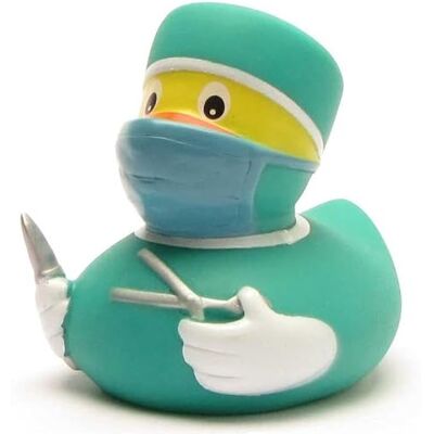 Duckshop I Badeente Chirurg I L8cm I Quietscheentchen I Quietscheente I Geschenk für Ärzte I Präsent medizinisches Personal Duckshop I Badeente Chirurg I L8cm I Quietscheentchen I Quietscheente I Geschenk für Ärzte I Präsent medizinisches Personal