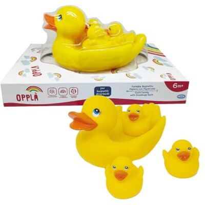 ODS Opplà – Badespiel mit 3 schwimmenden Donuten, Material: Vinyl, Altersempfehlung: 6 m + ODS Opplà – Badespiel mit 3 schwimmenden Donuten, Material: Vinyl, Altersempfehlung: 6 m +