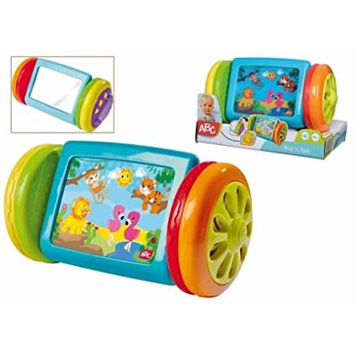 Simba 104010018 ABC Rollender Spiegel, mit großem Wackelbild in beiden Rädern, 12cm, ab 6 Monate Simba 104010018 ABC Rollender Spiegel, mit großem Wackelbild in beiden Rädern, 12cm, ab 6 Monate