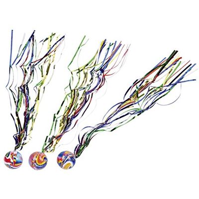goki 3 Stück Flummi Shooting Star Flummy mit glitzernden Schweif, Dopsball, Gummiball Ball Stern als Mitgebsel goki 3 Stück Flummi Shooting Star Flummy mit glitzernden Schweif, Dopsball, Gummiball Ball Stern als Mitgebsel