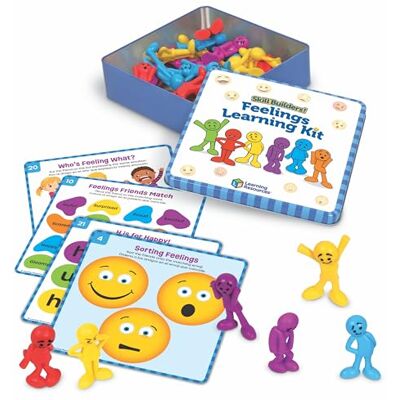 Learning Resources Skill Builders Feelings Lernset SEL Activities, Social Skills Activities For Kids, Talking Flash Cards For Toddlers, Toddler Toy Learning Resources Skill Builders Feelings Lernset SEL Activities, Social Skills Activities For Kids, Talking Flash Cards For Toddlers, Toddler Toy