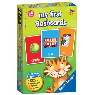 Ravensburger My First Flash Card Game for Kids Age 3 Years and Up Ideal for Object Recognition, Alphabet, Reading and Spelling Ravensburger My First Flash Card Game for Kids Age 3 Years and Up Ideal for Object Recognition, Alphabet, Reading and Spelling