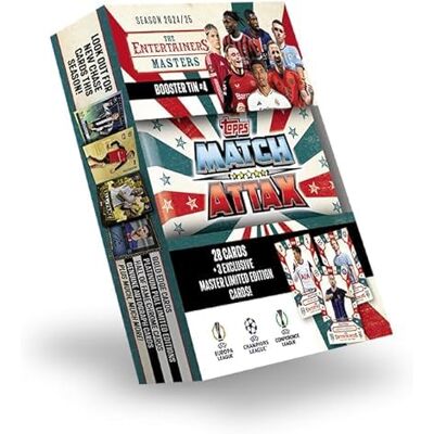 Topps Mini-Zinn-Matchkarten Attax UCL 24-25 Topps Mini-Zinn-Matchkarten Attax UCL 24-25