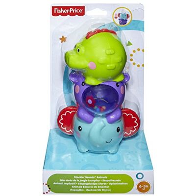 Fisher Price BGP41 Stapelfreunde, 3 niedliche Tiere aus unterschiedlichen Texturen Fisher Price BGP41 Stapelfreunde, 3 niedliche Tiere aus unterschiedlichen Texturen