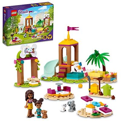 Lego Friends Pet Playground 41698 Building Kit Designed to Grow Imaginations; Animal Playset Comes with Andrea and 3 Dog Toys; Creative Birthday Gift Idea for Kids Aged 5 and up (210 Pieces) Lego Friends Pet Playground 41698 Building Kit Designed to Grow Imaginations; Animal Playset Comes with Andrea and 3 Dog Toys; Creative Birthday Gift Idea for Kids Aged 5 and up (210 Pieces)