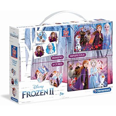 Clementoni Mini Edukit Disney Frozen 2 (Kinderspiel): Minipuzzle Domino 6 Cubes Clementoni Mini Edukit Disney Frozen 2 (Kinderspiel): Minipuzzle Domino 6 Cubes