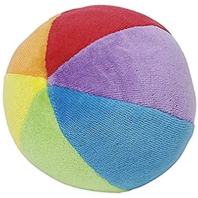 goki 65042 Stoffball mit Rassel für Babys goki 65042 Stoffball mit Rassel für Babys