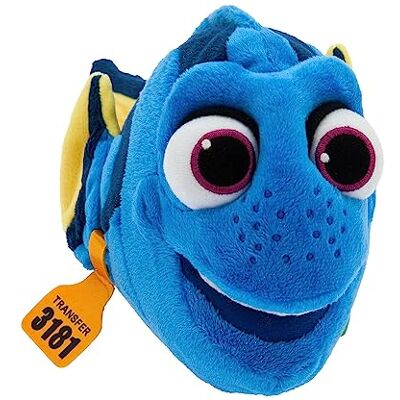 Disney Offizielles Dorie Kleines Kuscheltier, Findet Nemo, 32 cm, Plüschfigur mit Gestickten Details, Geeignet ab Geburt Disney Offizielles Dorie Kleines Kuscheltier, Findet Nemo, 32 cm, Plüschfigur mit Gestickten Details, Geeignet ab Geburt