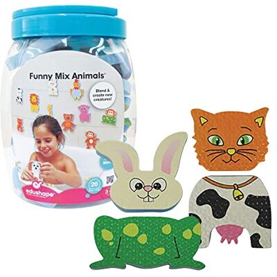 Edushape Funny Mix Animals Bath Toy Edushape Funny Mix Animals Bath Toy