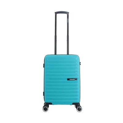 SAXOLINE Reisekoffer – Kabinengröße – klein – Kollektion Fiesta – Maße: 55 x 36 x 20,5 cm – Fassungsvermögen: 41 l – Gewicht: 2,7 kg, türkis, Modisch SAXOLINE Reisekoffer – Kabinengröße – klein – Kollektion Fiesta – Maße: 55 x 36 x 20,5 cm – Fassungsvermögen: 41 l – Gewicht: 2,7 kg, türkis, Modisch