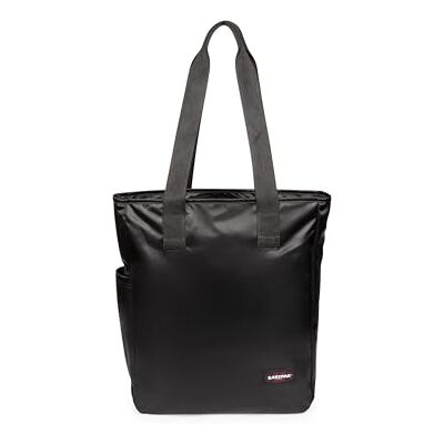EASTPAK Tragetasche — Tragetasche für den täglichen Gebrauch mit geräumiger Innenausstattung für Dinge des täglichen Bedarfs, 40 x 33 x 12, satiniertes Schwarz EASTPAK Tragetasche — Tragetasche für den täglichen Gebrauch mit geräumiger Innenausstattung für Dinge des täglichen Bedarfs, 40 x 33 x 12, satiniertes Schwarz