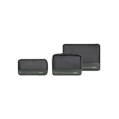 Samsonite TA Revolution Packwürfel Set 3-teilig, Hochwertiger Reise- & Koffer-Organizer, Packing Cubes für Urlaub, Gepäck-Organizer für Koffer und Rucksack, Grün Samsonite TA Revolution Packwürfel Set 3-teilig, Hochwertiger Reise- & Koffer-Organizer, Packing Cubes für Urlaub, Gepäck-Organizer für Koffer und Rucksack, Grün